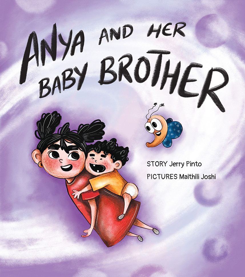 ANYA AND HER BABY BROTHER